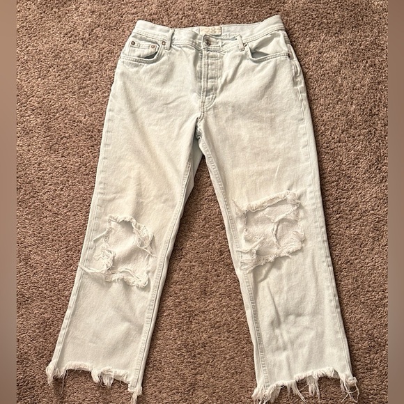 Free People Denim - Free People Maggie cropped jeans. Size 28